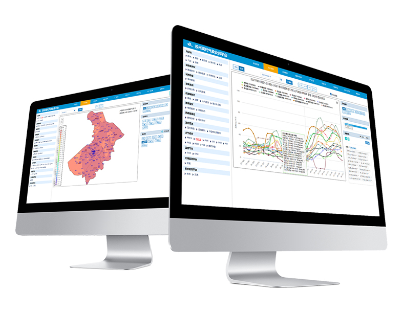 現代氣象監測業務平台